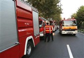 استقرار 46 آتش‌نشان در مسیرهای راهپیمایی محکومیت اغتشاشات تهران