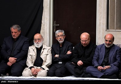 عزاداری شب تاسوعای حسینی در حسینیه امام خمینی (ره)