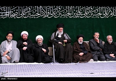 عزاداری شب تاسوعای حسینی در حسینیه امام خمینی (ره)