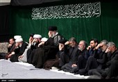 عزاداری شب تاسوعای حسینی در حسینیه امام خمینی (ره)