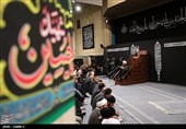 عزاداری شب تاسوعای حسینی در حسینیه امام خمینی (ره)
