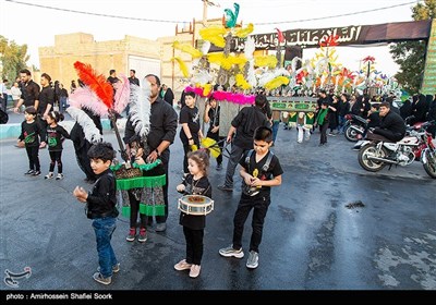 مراسم عزاداران حسینی در شهرک دانشگاه - یزد