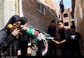 آیین علم بندان روز تاسوعا در روستای زیارت - گرگان