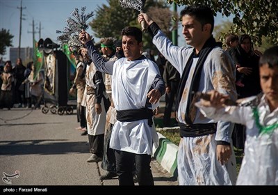 مراسم عزاداری روز تاسوعای حسینی در کرمانشاه 