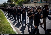عزاداری تاسوعای حسینی در غرب تهران