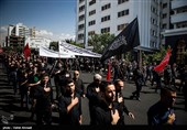عزاداری تاسوعای حسینی در غرب تهران