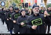 مراسم عزاداری روز تاسوعای حسینی  در ارومیه