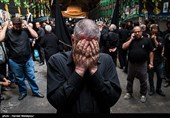 مراسم عزاداری تاسوعای حسینی در بازار تهران