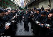 مراسم عزاداری تاسوعای حسینی در بازار تهران