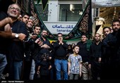 مراسم عزاداری تاسوعای حسینی در بازار تهران
