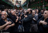 مراسم عزاداری تاسوعای حسینی در بازار تهران