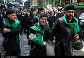 مراسم عزاداری تاسوعای حسینی در بازار تهران