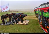 مراسم عزاداری تاسوعای حسینی در ییلاق ارسباران