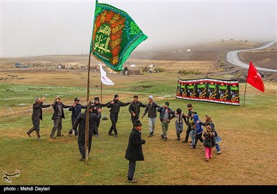 مراسم عزاداری تاسوعای حسینی در ییلاق ارسباران