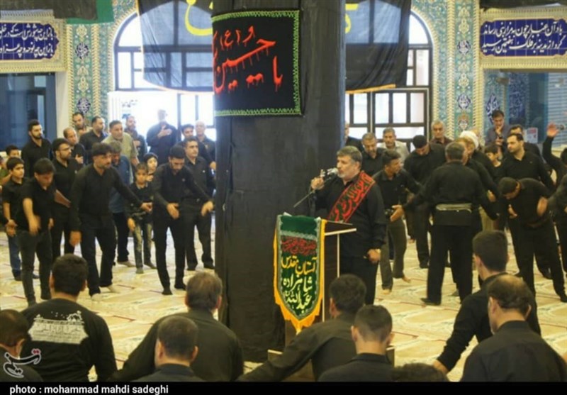 خوزستان| مراسم تاسوعای حسینی در جوار امامزاده عبدالله (ع) هندیجان+ تصویر