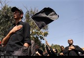 مراسم عزاداری روز تاسوعای حسینی  در قزوین 