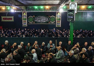مراسم سوگواری در حسینیه آقا سیدجمال - قزوین