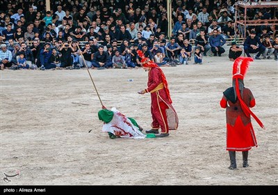 تعزیه شهادت حضرت علی اکبر(ع) در لامرد