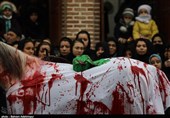 تجدید پیمان مردم حسینی اردبیل با آرمانهای مکتب عاشورا در سومین روز شهادت شهدای کربلا