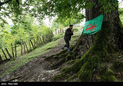 عاشورای حسینی در روستای شاه میلرزان