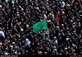 عزاداری ظهر عاشورا در میدان شهید طهرانی مقدم