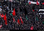 عزاداری ظهر عاشورا در میدان شهید طهرانی مقدم