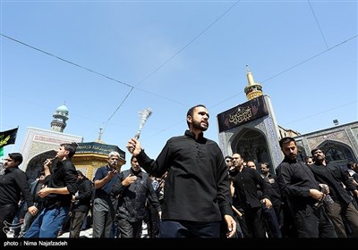 Iranians Observe Ashura Mourning Ceremony in Mashhad