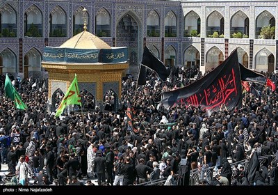 Iranians Observe Ashura Mourning Ceremony in Mashhad