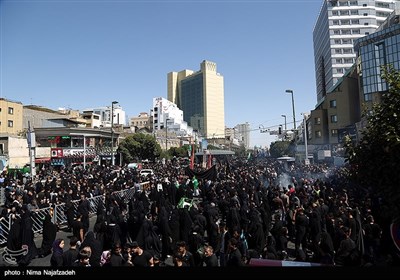 Iranians Observe Ashura Mourning Ceremony in Mashhad