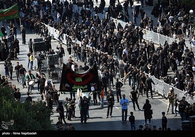 Iranians Observe Ashura Mourning Ceremony in Mashhad