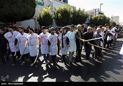 مراسم عزاداری عاشورای حسینی در مشهد