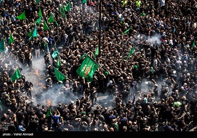 خیمه سوزان ظهر عاشورا - چهار راه گلوبندک تهران