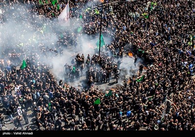 خیمه سوزان ظهر عاشورا - چهار راه گلوبندک تهران