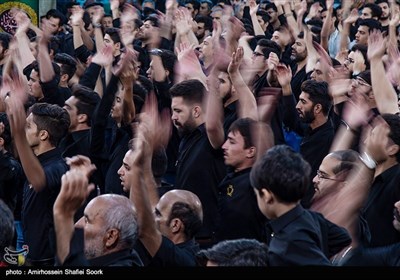 عزاداری عاشورای حسینی در مسجد حظیره یزد