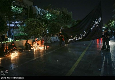 Ashura Evening Mourning Ceremony Observed in Streets of Tehran