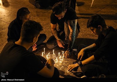 Ashura Evening Mourning Ceremony Observed in Streets of Tehran