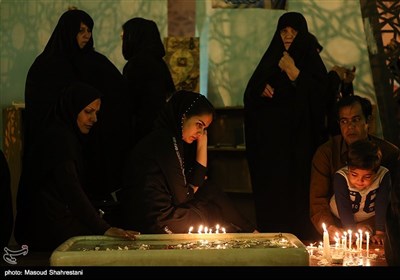 Ashura Evening Mourning Ceremony Observed in Streets of Tehran