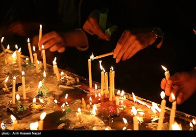 مراسم شام غریبان حسینی در قزوین