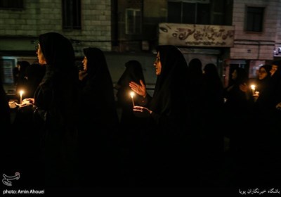 شام غریبان حسینی در مسجد صاحب الزمان(عج) واقع در محله مجیدیه