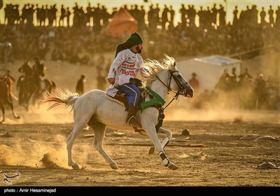 تعزیه بازسازی واقعه عاشورا در نوش آباد کاشان