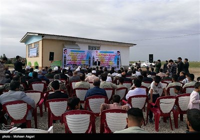 ۳۸ مدرسه در مناطق سیل‌زده گلستان با حضور سردار سلامی افتتاح شد 