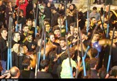 آئین سنتی "دسته چوبی" در گرگان به روایت تصویر