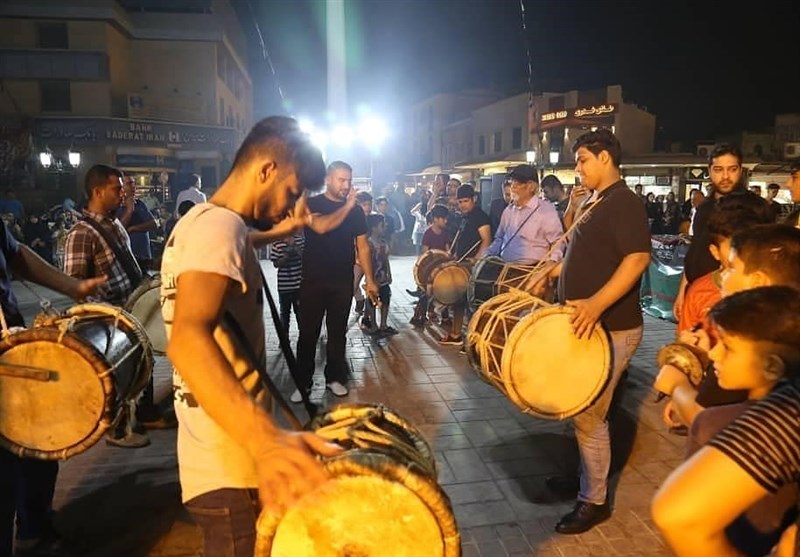 عزاداری شب دوازدهم محرم جوانان بوشهری+تصاویر