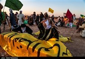 خوزستان| آئین تشییع نمادین شهدای کربلا در حمیدیه برگزار شد