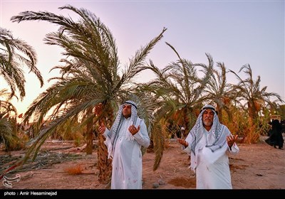 إعادة تجسيد واقعة عاشوراء في "نوش آباد" كاشان