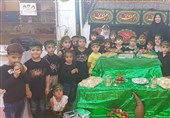 برگزاری عزاداری و سینه‌زنی کودکان عاشورایی بوشهر+تصاویر