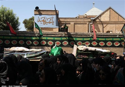 آئین &quot;بنی اسد&quot; در ورامین و پیشوا با حضور عزاداران حسینی