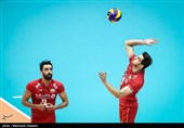 والیبال قهرمانی آسیا - ایران و قطر