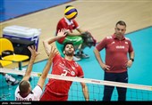 والیبال قهرمانی آسیا - ایران و قطر