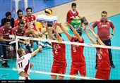 والیبال قهرمانی آسیا - ایران و قطر